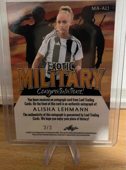 Alisha Lehmann futbalova karta - 2