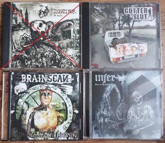 Predaj CD - Death/Black/Grind/Thrash - 2