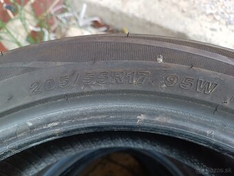 Predam zanovne letne pneu 205/55R17 - 2