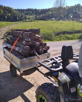 Vlecka za štvorkolku - 2