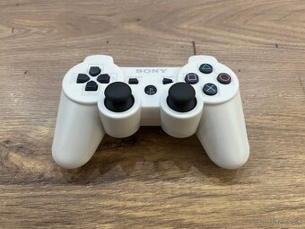 Originál ovládač na PS3 Dualshock 3 White - 2