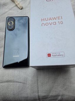 Huawei nova 10 duos čierny v top stave komplet balenie nabíj - 2