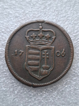 minca XX Poltura 1706 Frantisek II. Rakoczi - 2