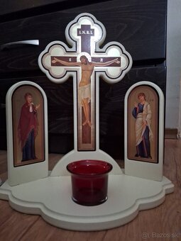Golgota,svietnik,ikonostas - 2