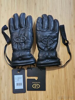 Goldbergh Freeze kožené rukavice, black, veľ. 7.5 - 2