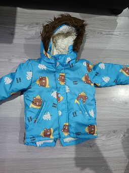Zimná bunda pre chlapčeka 92 - 2