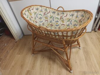 Prútený Mojžišov kôš pre bábätko - 2