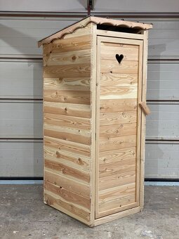 Kadibudka, latrína, suché wc - 2