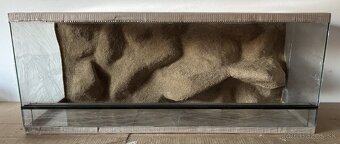 Terárium 100x40x40 s 3D stenou - 2