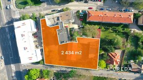 CREDA | predaj komerčného pozemku 2 434 m2 so stavebným povo - 2
