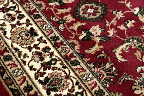 Krásny kvalitný koberec ROYAL Bordový - 2