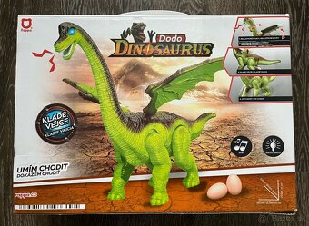 Chodiaci dinosaurus so svetlom a zvukom - 2