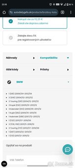 Brzdový kotúč TRW BMW ZADNÝ - 2