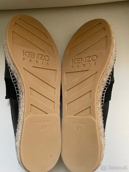 KENZO Espadrily kožene - 2