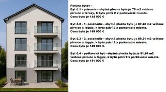 3.izb. byty s loggiou-Nižná Kamenica-20 km od mesta Košice - 2