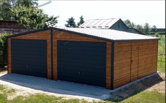 Plechová garáž 7x6 mDoprava a montaż gratis po celej SR - 2