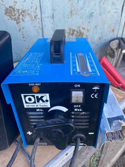 Zváračka OK GE 150 W Turbo – takmer nová, 2x použitá - 2
