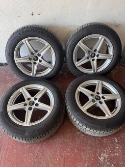 205/60 r16 5x112 r16 -Sada alu diskov Audi A4 - 2