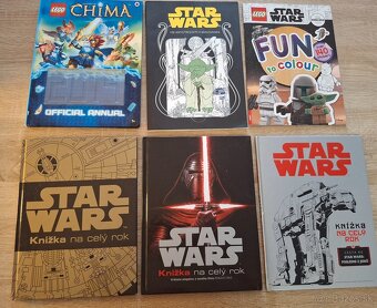 Star wars časopisy,knihy,Dobble,figúrky Hasbro - 2