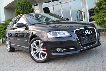 AUDI A3 1.6 TDI S LINE, TEMPOMAT, XENÓNY,KOŽA, ELEKTRÓNY R17 - 2