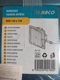 Nerezové vaňové dvierka - 2