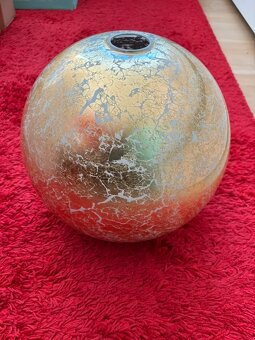 Stropne svietidlo sklo zlate - 2