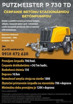 čerpadlo betonu putzmeister - 2