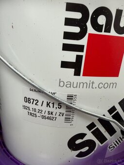 Fasádna farba ,,šedá” Baumit SilikonTop - 2