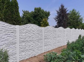 CERTIFIKOVANÉ  betónové vzorové ploty - 2