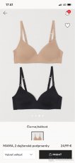 Mama dojčenské podprsenky H&M - 2