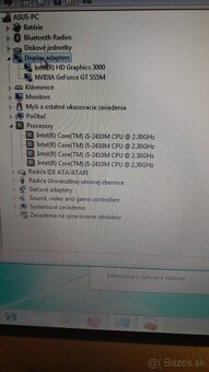 Asus N55s -i5, 4GB, 500GB, NVIDIA GT 555 - 2