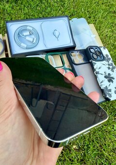 Apple iPhone 13 Pro, Silver, 128GB - TOP stav - 2