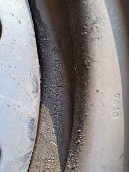 Plechové disky r15 , 6J 4x100 - 2