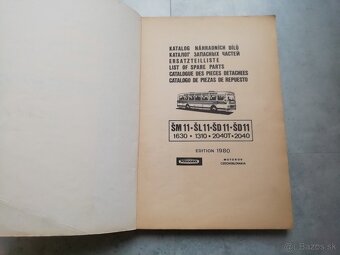 Autobus Karosa Š11 - ŠM, ŠL, ŠD - katalog ND - 2