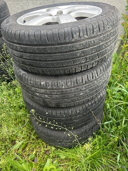 Elektrony aj pneu 5x100 R15 original vw Polo - 2