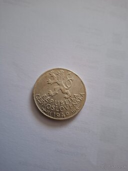 Strieborné československé mince - 2