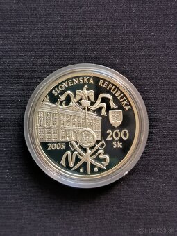 200 sk Bratislavský mier 2005 BK - PROOF - - 2