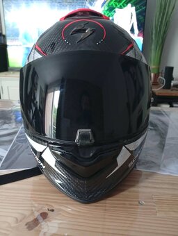 Moto prilba Scorpion EXO-1400 Air Carbon – XL, ako nová - 2
