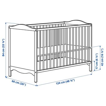 Detská postieľka Ikea + matrac - 2
