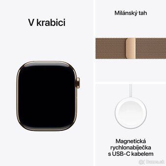 Apple Watch Series 10 46 mm Cellular Zlatý titán, zlaté M/L - 2