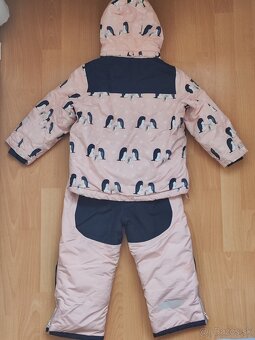 Zimné 98-104 dievčenské oblečenie do snehu - 2