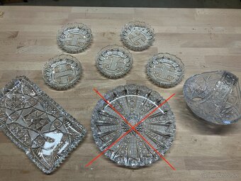 Krištáľove Tanieriky 14 x 14 cm 5 Kusov - 2