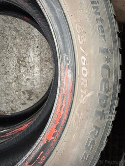 Predám 2 ks hankook 165/60r14 - 2