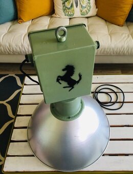 retro lampa ,industrial - 2