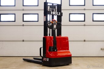 Ručne vedený el. vysokozdvižný paletový vozík Heli 1,2t.nový - 2