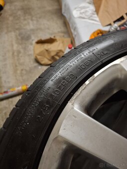 Predám elektróny s pneu  r20 - 2