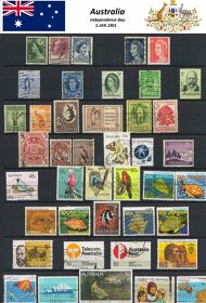 Poštové známky, filatelia: Anglicko a kolónie - 2