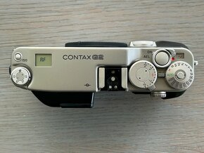 hľadáčikový fotoaparát Contax G2 + 3 objektívy a blesk - 2