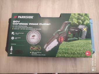 Predám novú PARKSIDE® Aku reťazovú pílu 20 V PAGHS 20-Li B2 - 2