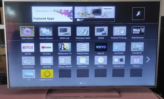 Predám FullHD SMART TV Panasonic TX -50CS630 (125cm) wifi - 2
